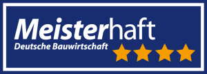 Logo Meisterhaft Deutsche Bauwirtschaft 4 Sterne